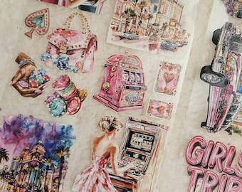 Girl's Trip Las Vegas - PET Tape | Scrapbooking & Journaling