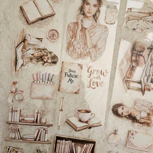Softly Schedule, encre Crystal, RUBAN PET, 7 cm de large |  Scrapbooking Création de cartes, création d'un journal artistique, carnet de bricolage en papier