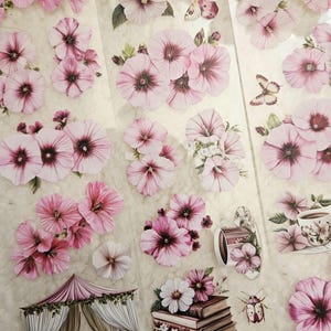 Lavatera Serenissima, Crystal Ink, RUBAN EN PET, 6,5 cm de large |  Scrapbooking Création de cartes, création d'un journal artistique, carnet de bricolage en papier