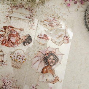Sakura Ineffabilis, encre cristal, RUBAN BANDE PET, 7 cm de large |  Scrapbooking Création de cartes, création d'un journal artistique, carnet de bricolage en papier