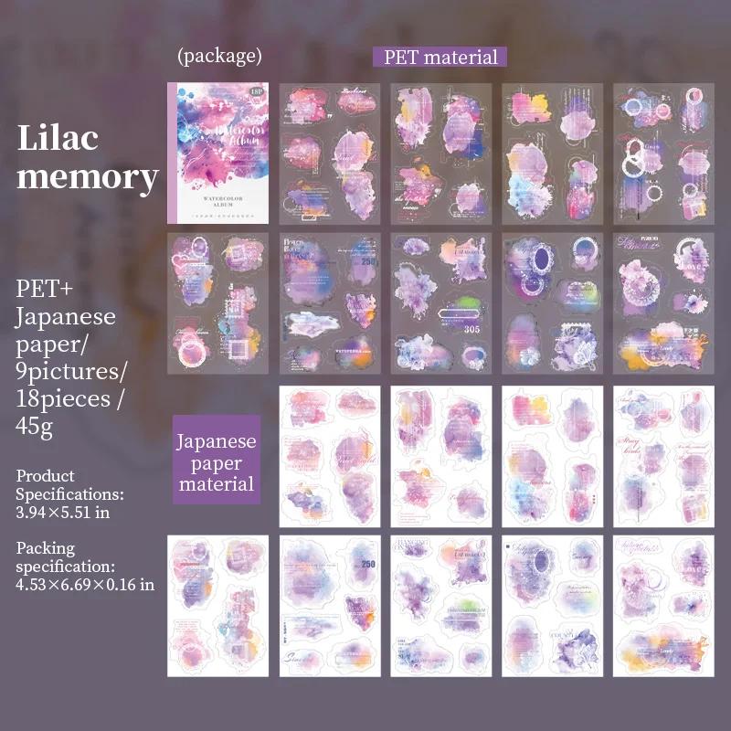 20 fogli adesivi decorativi trasparenti accessori per scrapbooking fai