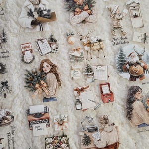 Lettres et pommes de pin - Ruban PET | Fournitures de scrapbooking et de journalisation