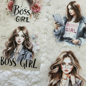 Boss Girl, LOOP, huisdiertape, 7 cm breed |  Scrapbooking Kaarten maken Artjournaling Paper Craft Junk Journal