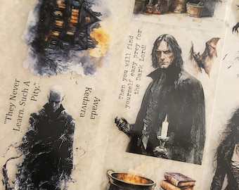 Dark Characters from HP - PET Tape | Scrapbooking & Journaling