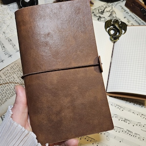 Carnet de notes rechargeable de style vintage | Scrapbooking • Fabrication de cartes • Création d'un journal artistique • Créations papier • Journal de bordel