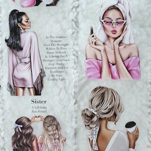Insta Girls, BOUCLE, encre cristal, 7 cm de large |  Scrapbooking Création de cartes, création d'un journal artistique, carnet de bricolage en papier