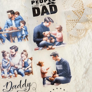 Dad's Time, encre cristal, boucle, ruban pour animaux de compagnie, 7 cm de large |  Scrapbooking Création de cartes, création d'un journal artistique, carnet de bricolage en papier