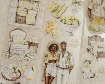 Lemons Fresh - PET Tape | Scrapbooking & Journaling