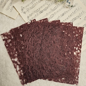 Vezelgaaspapier 5 stuks A5 |  Scrapbooking Kaarten maken Artjournaling Paper Craft Junk Journal