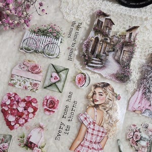 Roseraie du Matin - PET Tape | Scrapbooking & Journaling