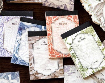 Memo Pad “Modes” 40 sheets - Scrapbooking & Journaling