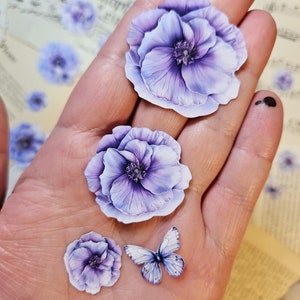 grandes fleurs découpées | • Scrapbooking • Fabrication de cartes • Journalisation d'œuvres d'art • Créations papier • Journal de bordel
