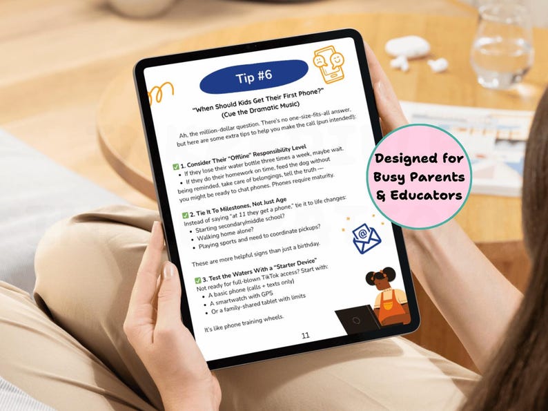 Internet Safety Guide Digital Citizenship Kids Education Screen Time ...