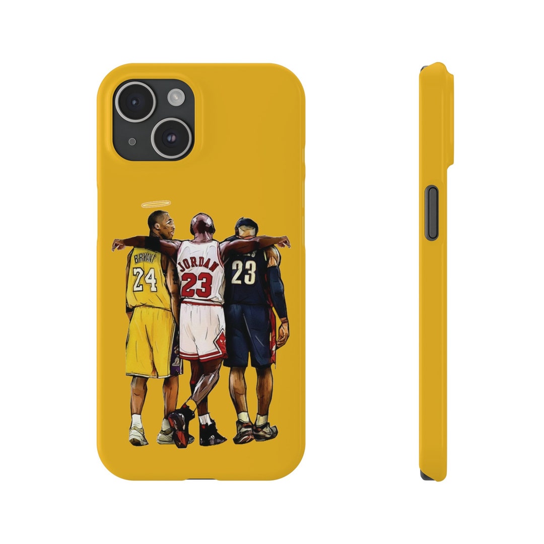 Michael Jordan Kobe Bryant Lebron James Phone Case, the Goats Phone ...