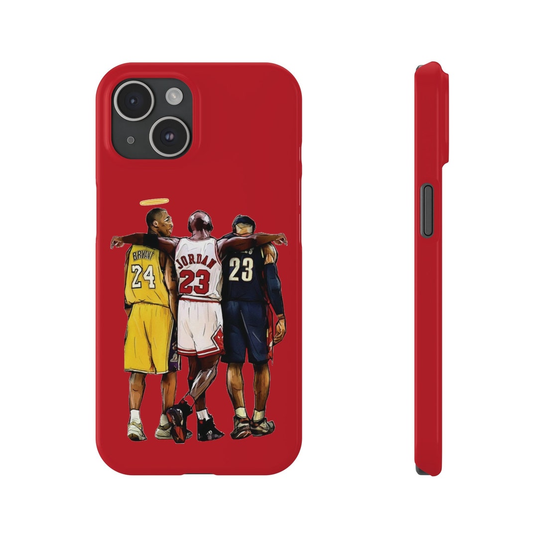 Michael Jordan Kobe Bryant Lebron James Phone Case, the Goats Phone ...