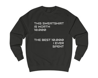 Dit sweatshirt is € 10.000 waard, duurste sweatshirt op Etsy, beste 10.000 ooit uitgegeven