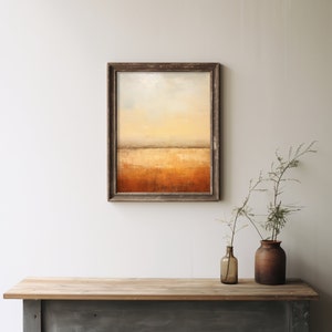 Abstract Wall Art, Original Landscape Art, Instant Download image 3