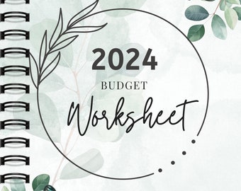 2024 Budget Worksheet