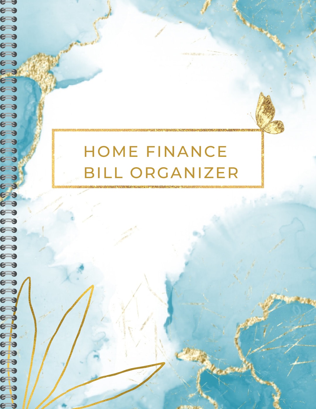 Home Finance Bill Organizer - Etsy