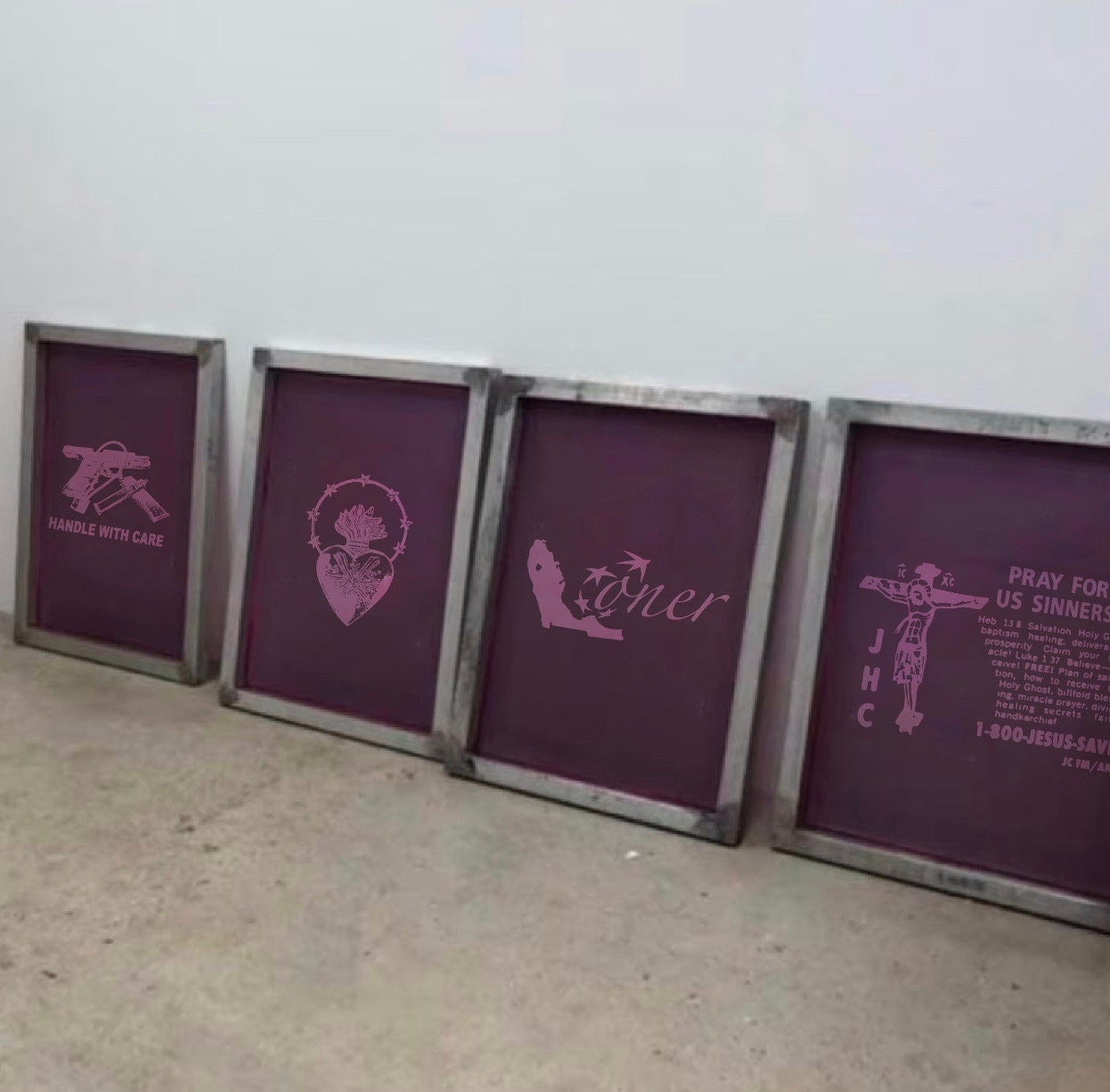 20 X 24 Preburned Silk Screen, DIY Silk Screen Printing, Custom Screen