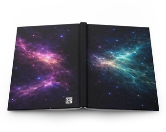 Central Rift Galaxy Dust Journal, Cosmic Space Notebook, Dark Star Writing Diary, Astronomy Gift