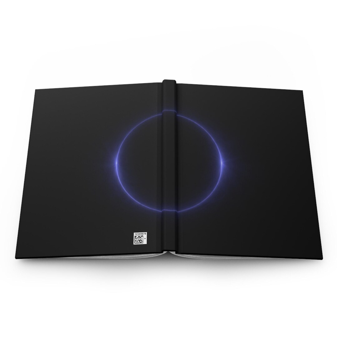 Compression Bar Notebook Radial Compression Galaxy Journal, Circular Space Ring Notebook ...