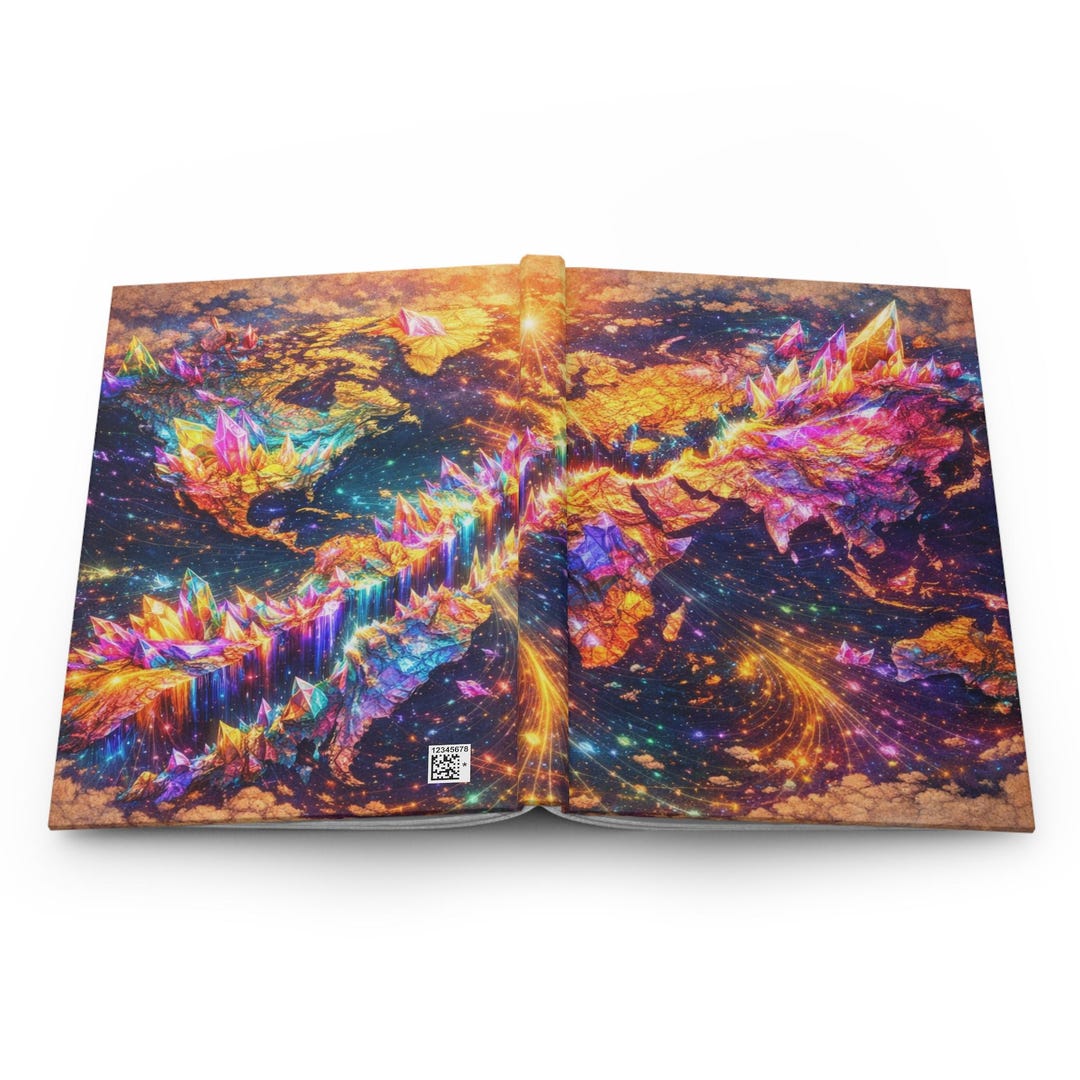 Mythic Map Journal - Prism Rift World - Etsy