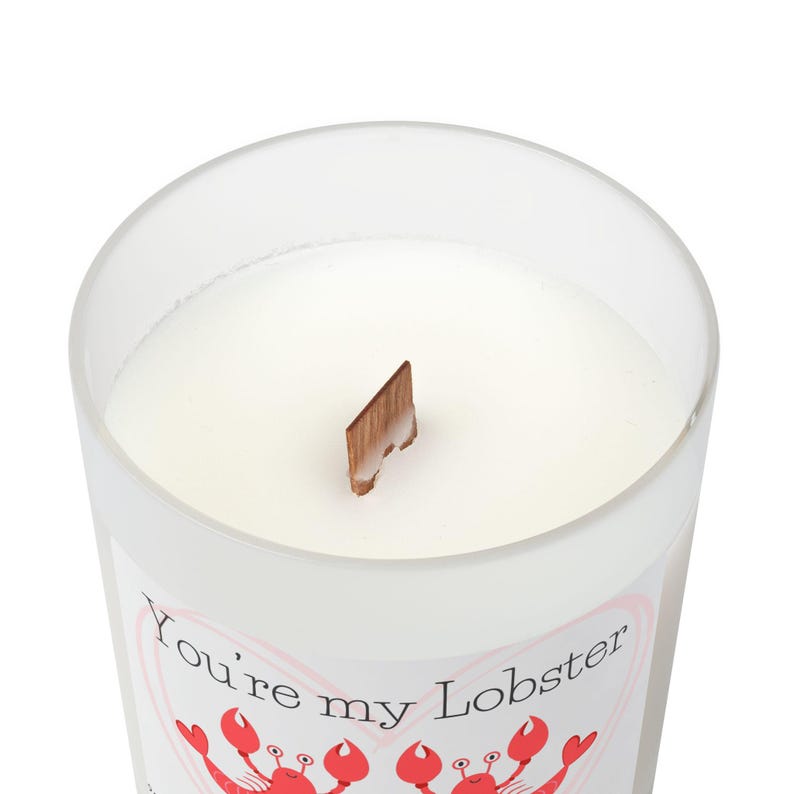 ‘Be My Valentine’ Frosted Glass Candle, 11oz