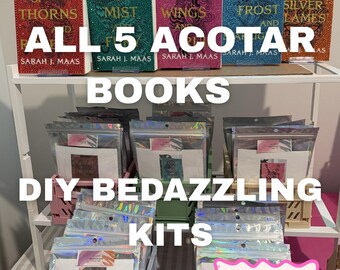 ACOTAR - All 5 Books DIY Book Bedazzling Kits