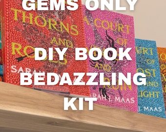 GEM ONLY - DIY Book Bedazzling Kit - Message before ordering!