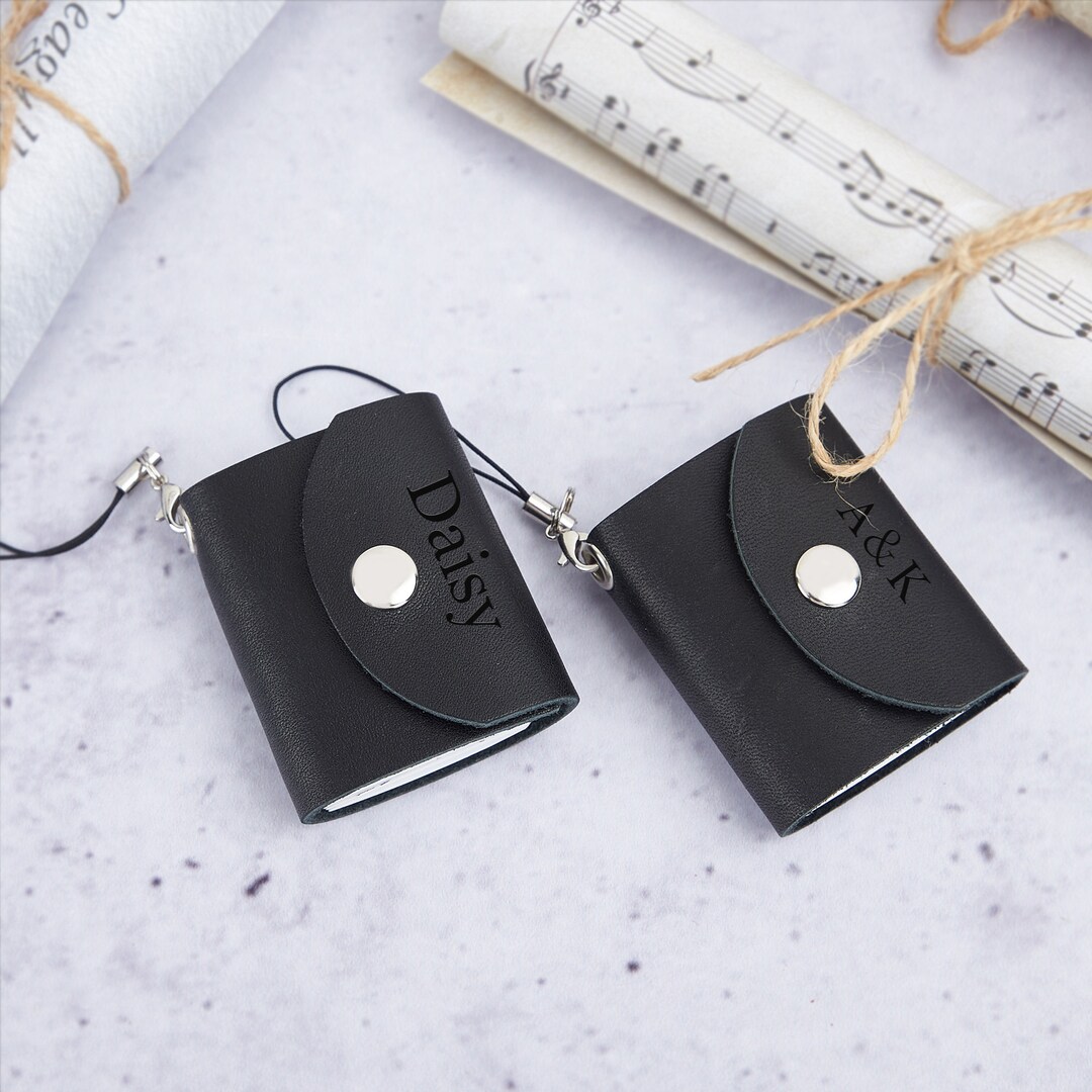 Personalized Photo Album Keychain,custom Picture Book,leather Photo Keychain,valentines Gift