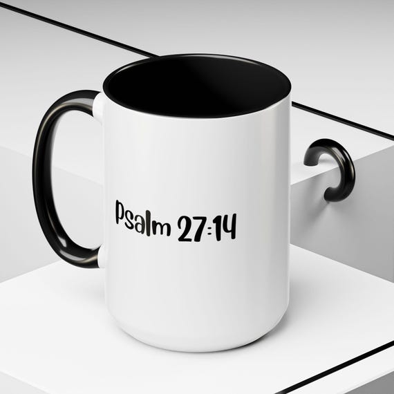 black 15 oz custom coffee mug 15 oz Black Custom Coffee Mugs main image 1