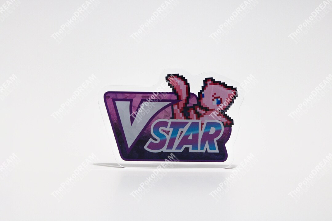 Pokemon TCG Mew Vmax VSTAR Marker Etsy