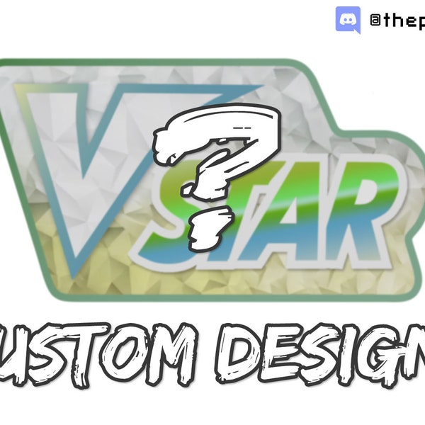 Pokemon VSTAR Marker Custom Order Design Deposit