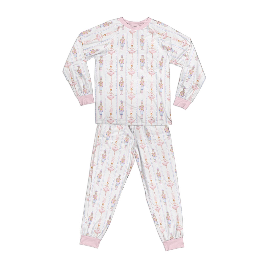 Girls Christmas Nutcracker Pajamas Christmas Pajamas Etsy