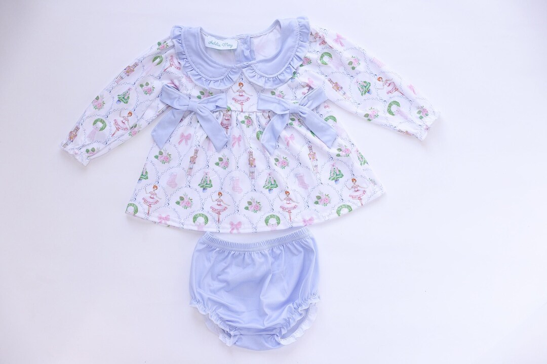 Spring Blooms Bow Trellis Ruffly Strap Top & Bloomer main image 0