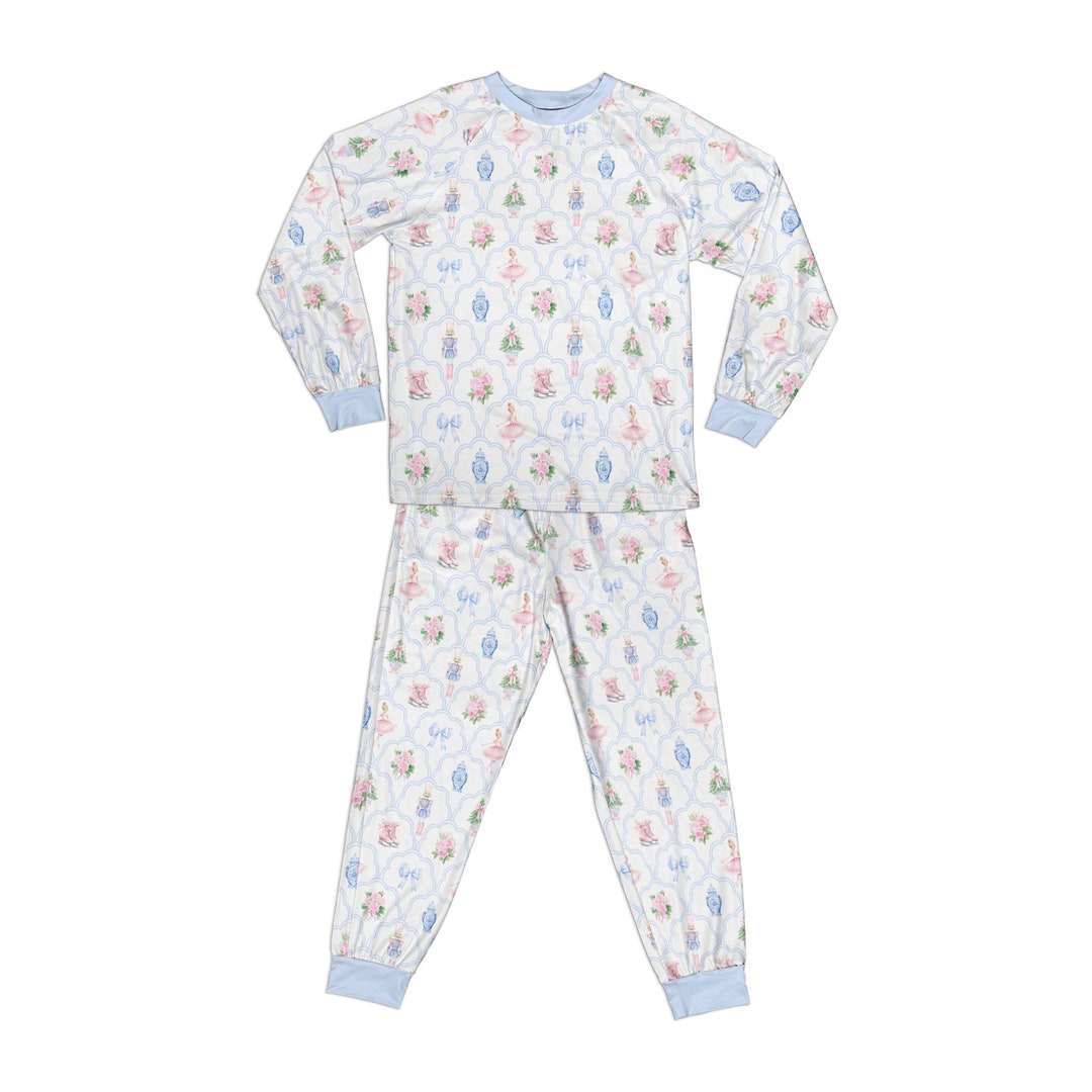 Girls Christmas Nutcracker Pajamas Christmas Pajamas Etsy