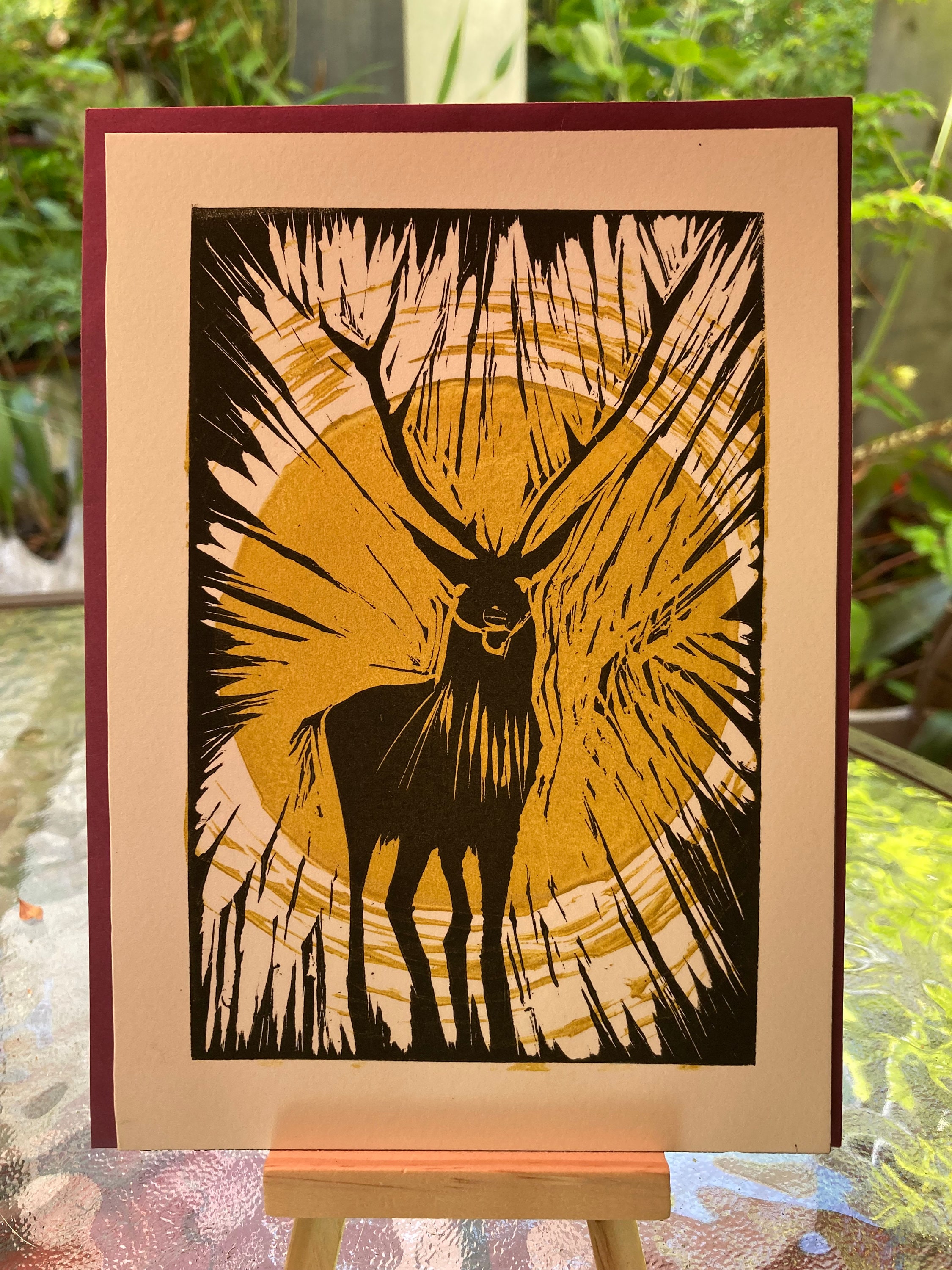 日本未入荷-4サイズ♪ウォールアート-Elk Deers Deer Elk Prints