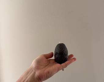 Handcrafted Avocado Candle: Novelty Home Decor