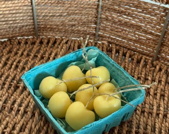 Birthday candles ,  cherry candles yellow 5ct