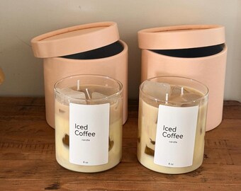Iced Coffee Soy Wax candle | 8 oz