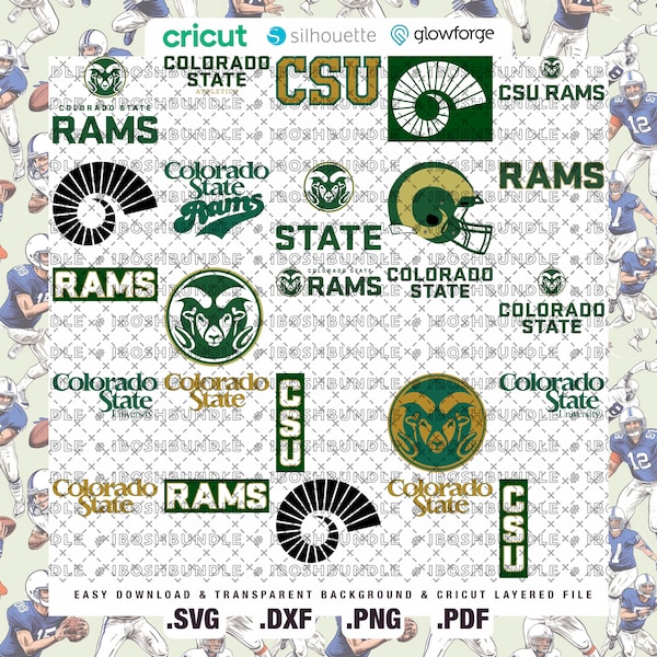 Team 06 - Colorado State SVG, Rams SVG, College, Athletics, Football, Basketball, University, CSU, Mom, Dad, Game Day, Easy Download