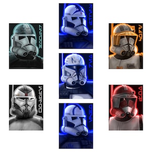 Clone Leader Art Prints- 9&quot;x12&quot;