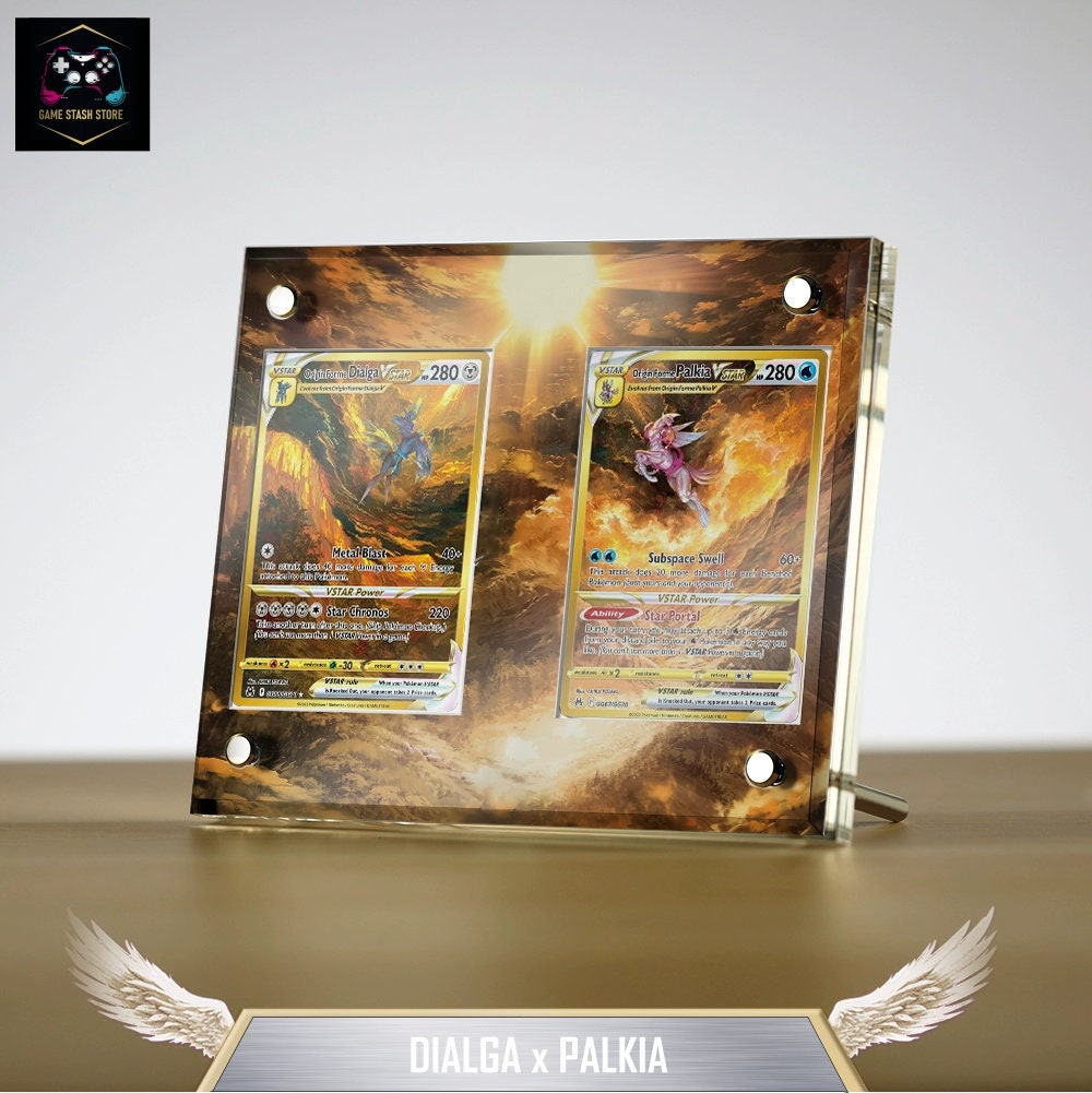 Premium Collection V-ASTRO Dialga / Palkia Origin Forme - English