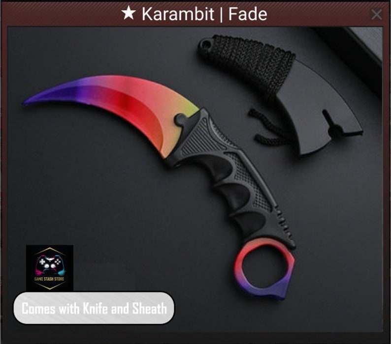 CS2 CSGO Karambit Knife REAL Knives Etsy