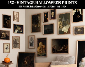 Dark Academia Prints, Gothic Gallery Wall Art PRINTABLE Dark Academia Decor, Moody Gallery Wall Set, Victorian Gothic Halloween Decor #B8.1