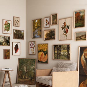 Vintage Fall Gallery Wall Set | Autumn Farmhouse Prints | Fall ...