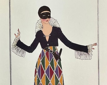 Art Deco Fashion Postcards (set of 4)