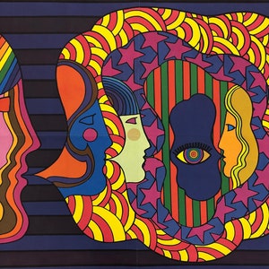 Psychedelic Pop Art by Parker