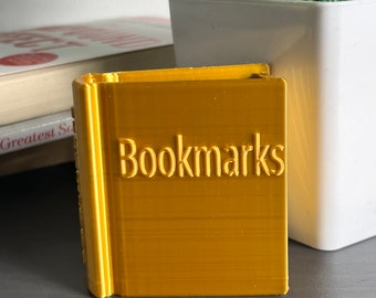 Porte-marque-page en forme de livre imprimé en 3D | Imprimé en 3D